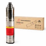 Pompă Submersibilă pentru Apă, 1100W, 1.5 CP, Debit 3.6 m³/h, Adâncime Max. 120 m, Inox