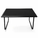 Set Mobilier de Grădină , 4 Piese, Canapea 2 Locuri, 2 Fotolii și Măsuță, Cadru Metalic - imagine 3
