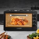 Cuptor Electric HALEY HY-5126, 48L, 2000W, cu Plită Dublă, Ușă din Sticlă - imagine 4