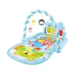 Saltea de activitati pentru bebelusi, AT PERFORMANCE®, centru de activitati , covoras de joaca interactiv cu 5 jucarii senzoriale