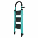 Scara Pliabila cu 3 Trepte Late, At Performance, 72x59x41 cm, Metalica, Maxim 150 Kg, Picioare Antialunecare - imagine 2