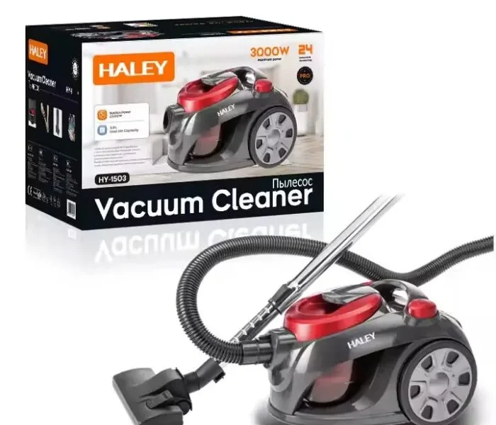 Aspirator cu Saci de 1,5 Litri, 3000W, HALEY, Aspirator cu Recipient