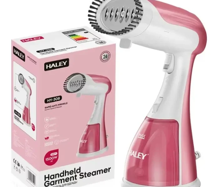 Fier de Calcat cu Abur HALEY HY-308 – Design Compact, Incalzire Rapida in 15 Secunde si Performanta Profesionala